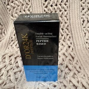 D'Or24K Prestige Peptide-Based Facial Moisturizer - Black & Blue